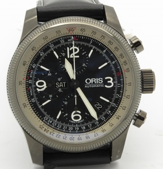 Oris Big Crown X1 Calculator Automatic chronograph PVD 46mm w/ Box & Papers