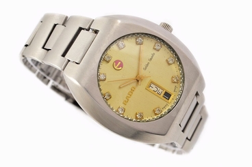 Vintage Rado Golden Gazelle Stainless Steel Automatic Mens Watch 1271