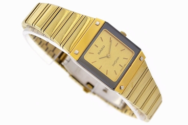 Vintage Rado Diastar Gold Plated Quartz Ladies Watch 1240