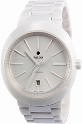 Rado Men's R15964012 D-Star Analog Display Swiss Automatic White Watch