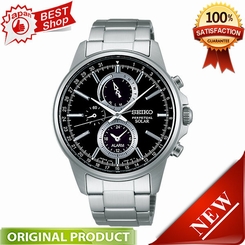 Seiko SBPJ005 SPIRIT Elegant Men's Solar Watch CHRONOGRAPH 100% GENUINE JAPAN