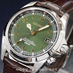 SEIKO MECHANICAL Alpinist SARB017 Automatic Mens Wrist Watch Japan EMS F/S 4954628590008