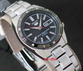 SEIKO AUTOMATIC BLACK BEZEL 50M SNKF51 WATCH SNKF51J1 JAPAN