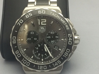TAG HEUER Formula 1 CAU1115 Chronograph Mens Watch w/ 3 Extra Links 42mm 200m