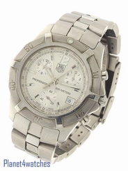 TAG HEUER 2000 EXCLUSIVE QUARTZ STEEL CHRONOGRAPH GENTS WATCH
