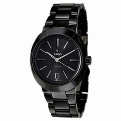NEW Rado Men's R15610172 D-Star Analog Display Swiss Automatic Black Watch