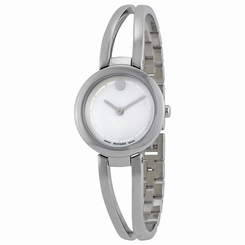 MOVADO Amodo Stainless Steel / MoP Women`s Watch - 0606812