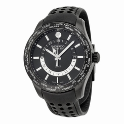 Movado Series 800 2600117 Mens Black Dial Analog Quartz Watch with Leather Strap 885997052870