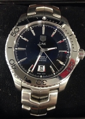 TAG Heuer Link Caliber 5 WJ201A.BA0591 Stainless Steel Automatic Men's Watch