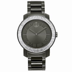 MOVADO BOLD Luxe Gunmetal Gray Stainless Steel  Men's Watch - 39mm