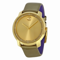 Movado Bold Gold Ion-Plated Stainless Steel Ladies Watch 3600312
