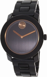 Movado Men's Bold 3600315 Black Plastic Swiss Quartz Watch
