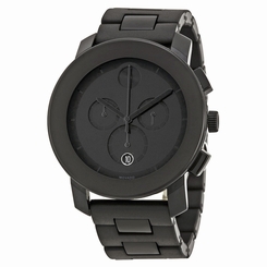 Movado Bold Chronograph Black Bracelet Mens Watch 3600048