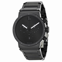 Movado Sapphire Synergy Black DialMens Watch 0606801