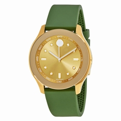 Movado Bold Gold Dial Ladies Casual Watch 3600389