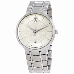 Movado 1881 Silver dial Automatic Mens Watch 0607039
