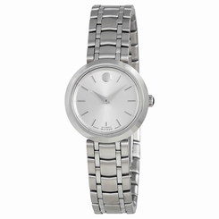 Movado 1881 Automatic Silver Dial Ladies Watch 0606917