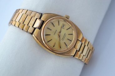 Vintage Omega Seamaster Cal. 684 Automatic Gold Plated Ladies Watch 861
