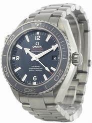 Omega 232.90.46.21.03.001 Seamaster Planet Ocean Men's Titanium Watch New 7612586218767