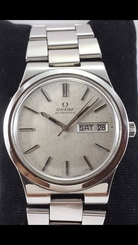 OMEGA SEAMASTER DAY DATE AUTOMATIC STAINLESS STEEL