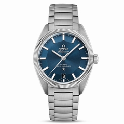 NEW Omega Constellation Globemaster Steel 39mm Blue Watch 130.30.39.21.03.001
