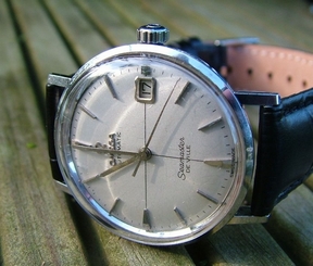 1962 Omega Seamaster DeVille Automatic Swiss Watch Vintage SERVICED WARRANTY BOX
