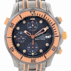 Omega Seamaster Titanium and 18K Rose Gold Watch 2296.80.00