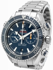 Omega 232.90.46.51.03.001 Seamaster Planet Ocean Chrono Men Titanium Watch New
