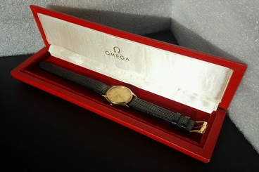 Vintage Mens Omega Seamaster Gold Plated Swiss Quartz Day Date Watch! Cal.1437