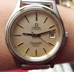 Gents 1970s SS Omega Seamaster Cosmic 2000 Auto Date Watch cal 1012 Serviced