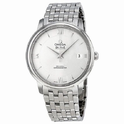 Omega De Ville Automatic Silver Steel 37mm Men's Watch 424.10.37.20.02.001 7612586231407