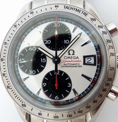 Omega Speedmaster Date Steel Automatic Mens Watch 3211.31 Box & Papers Excellent