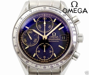 Auth OMEGA Speedmaster Date 3513.54 Japan Limited SS x YG Automatic Men's watch