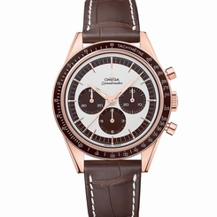 NEW Omega Speedmaster Moonwatch 40mm 18K Sedna Gold Watch 311.63.40.30.02.001