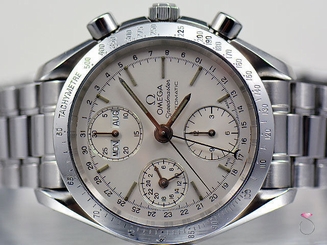 OMEGA SPEEDMASTER AUTOMATIC WATCH, TRIPLE CALENDAR STAINLESS STEEL 3521.30.00