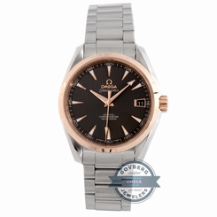 Omega Seamaster Aqua Terra 231.20.39.21.06.003 Auto Steel Rose Gold Mens Watch