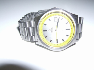Very Rare Omega "Big yellow" 1971,1002 movement Seamaster 42mm large case Auto