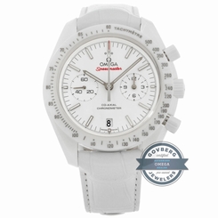 Omega Speedmaster White Side Moon 311.93.44.51.04.002 Auto Ceramic Mens Watch