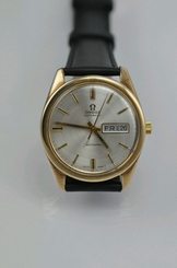 omega seamaster automatic vintage 9ct solid gold day date
