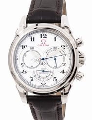 Omega DeVille Chronoscope Olympic Timeless Strap Mens Watch 422.13.41.50.04.001
