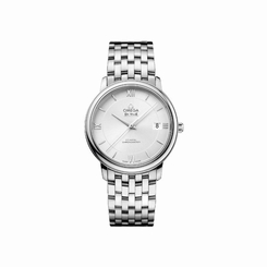 OMEGA MEN'S STEEL BRACELET & CASE AUTOMATIC ANALOG WATCH 42410372002001