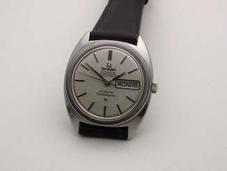 Turler Omega Constellation Day Date Chronometer 168019 cal 751 24 Jewel Steel