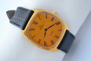 Vintage Omega De Ville Cal.625 Gold Plated Mens Hand Wind Watch 862