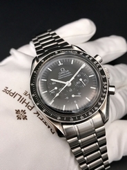 Omega Speedmaster Moonwatch Open Case Back Chronograph 42mm Men's Watch