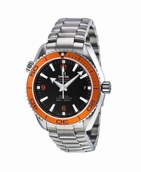 Omega Seamaster Planet Ocean 42mm Orange Bezel Men's Watch 232.30.42.21.01.002 7612586218286