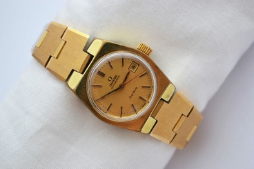 Vintage Omega Geneve Cal.684 Automatic Gold Plated Ladies Petite Watch 564