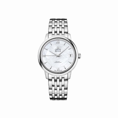 OMEGA WOMEN'S 33MM STEEL BRACELET & CASE AUTOMATIC ANALOG WATCH 42410332005001