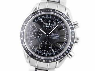 Pre-Owned OMEGA Speedmaster Day-Date Automatic Black Men's Watch 3220.50, ML