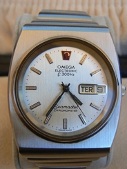 Vintage Omega Seamaster Chronometer Electronic F300Hz Watch Serviced 1970s