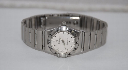 Omega Constellation 1562.30.00 Ladies Mini 24mm Silver Index Stainless Steel